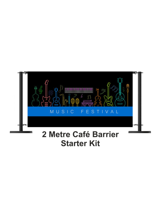 2 metra Cafe Barrier byrjendasett